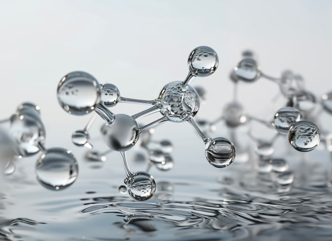 Argint coloidal - structură moleculară