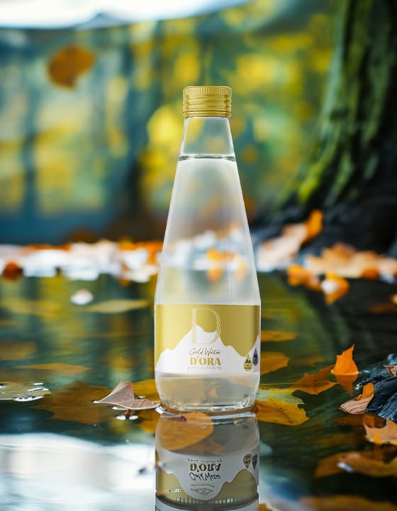 D'ORA Gold Water - pH alcalin natural