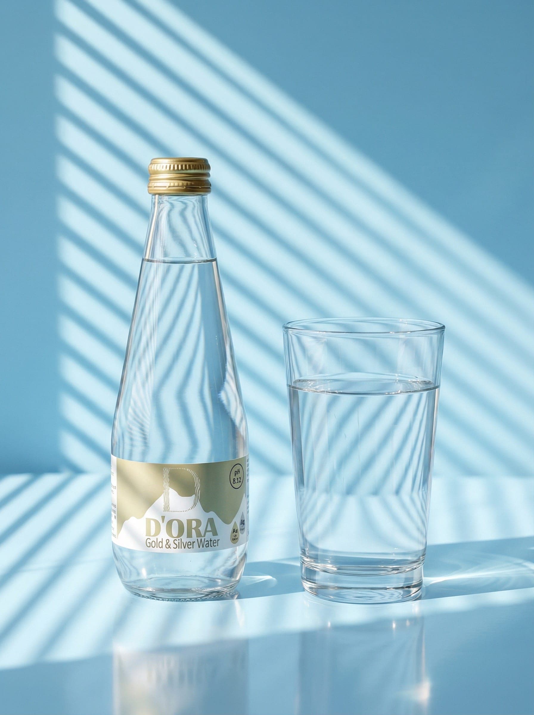 D'ORA Gold Water - pH alcalin natural