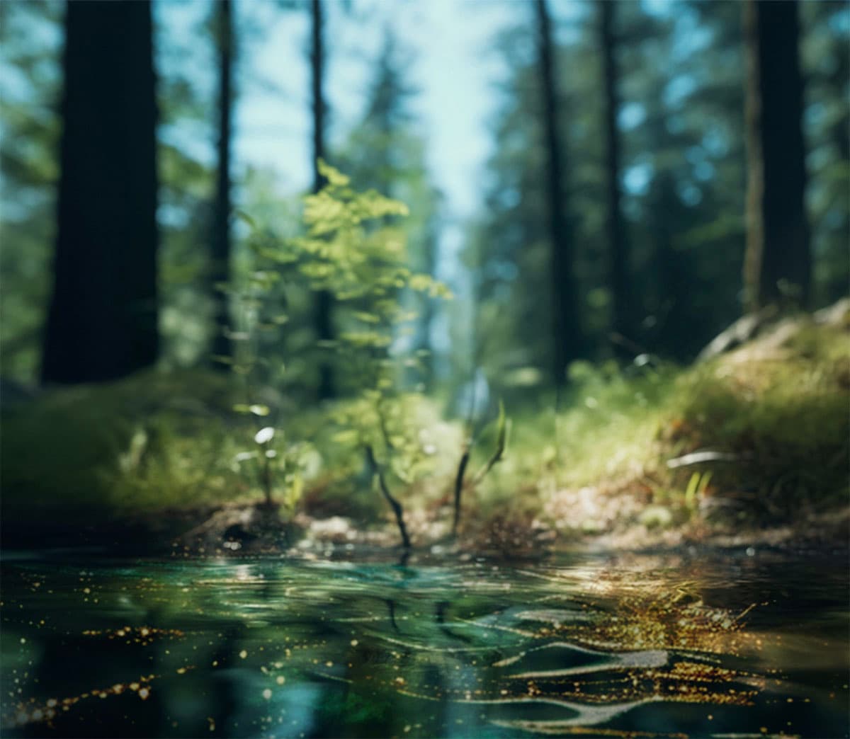 Munții Rodnei - pădure și apă