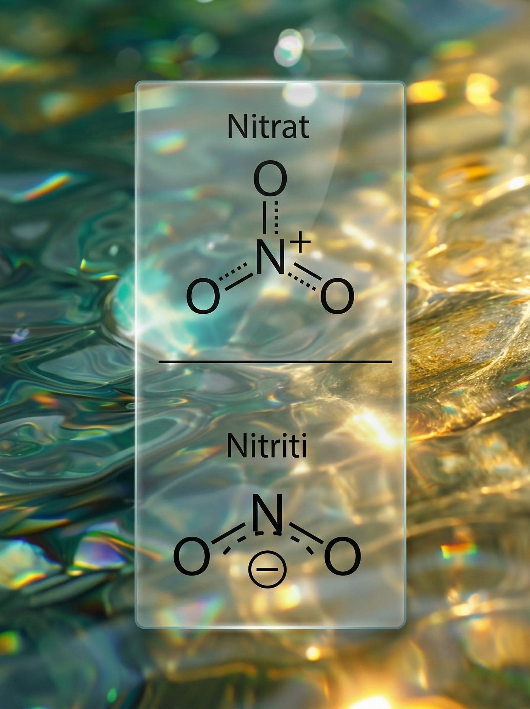 Nitrați și Nitriți - formule chimice